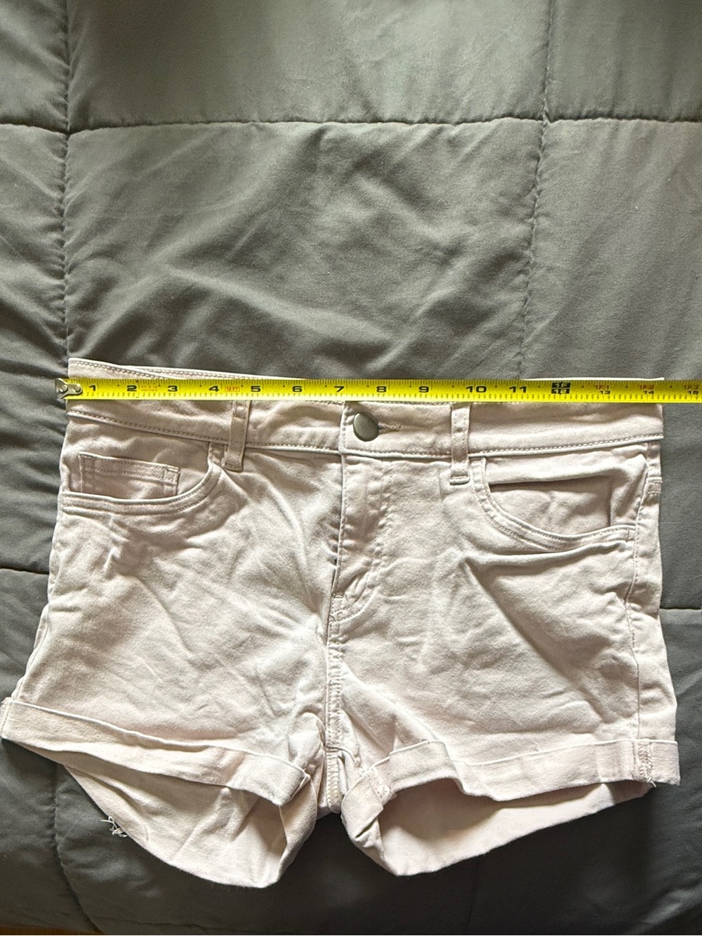 H&M Light Pink Denim Shorts